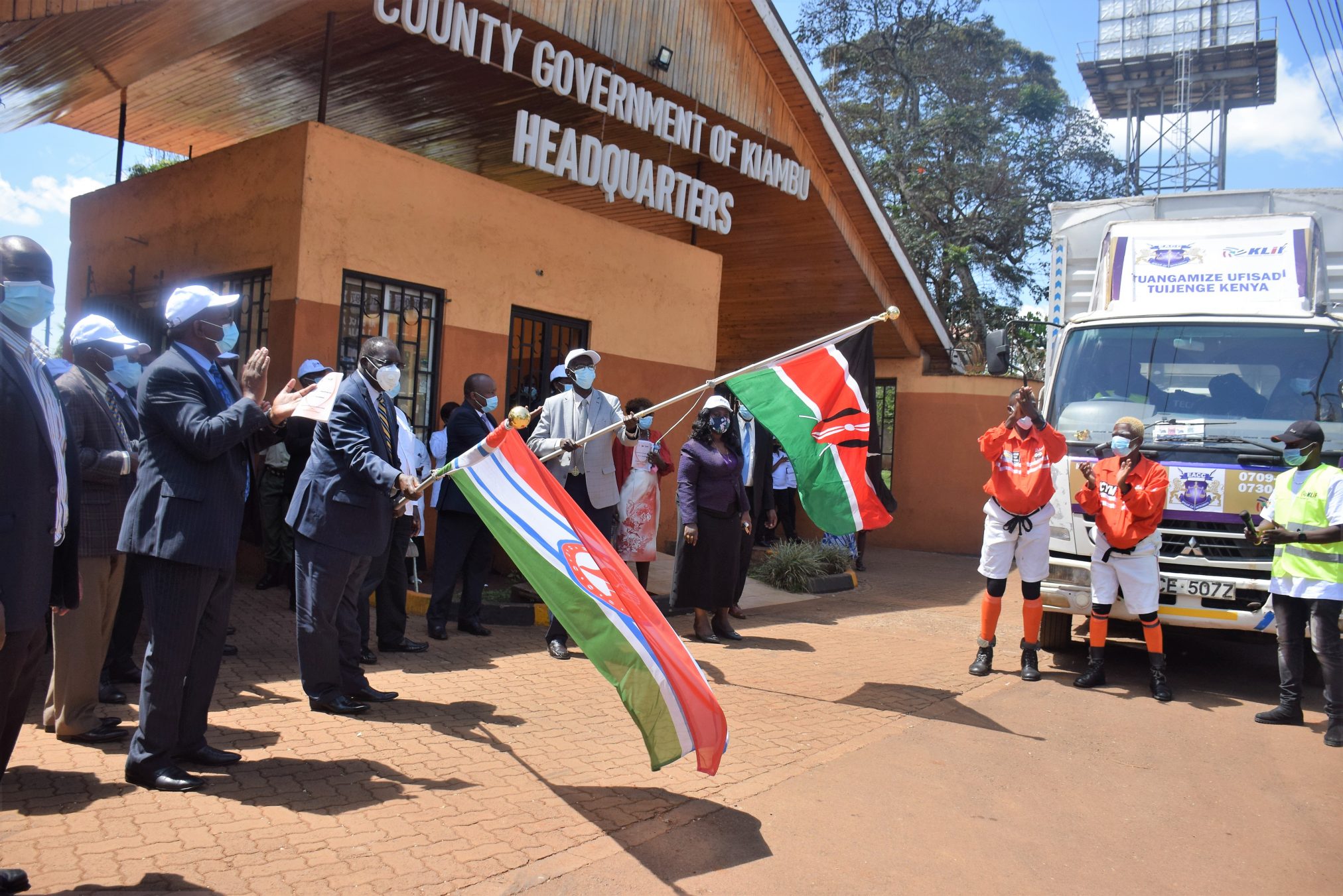 Flagging off ceremony